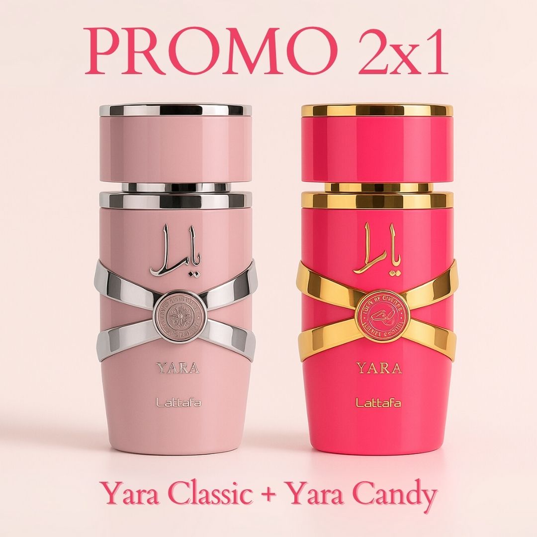 LIQUIDACIÓN 2x1 | PERFUMES ÁRABES ORIGINALES YARA CLASSIC + YARA CANDY