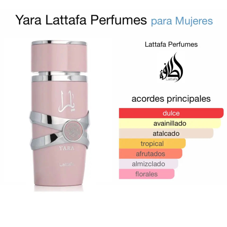 LIQUIDACIÓN 2x1 | PERFUMES ÁRABES ORIGINALES YARA CLASSIC + YARA CANDY