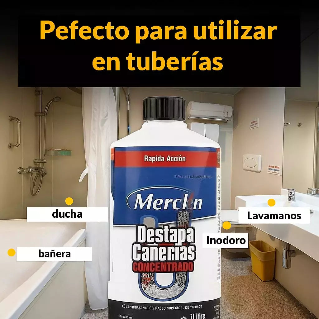 SOLO POR HOY!!! 2x1 en Destapa Cañerías + 3 Rejillas y Guantes GRATIS para una limpieza sin esfuerzo