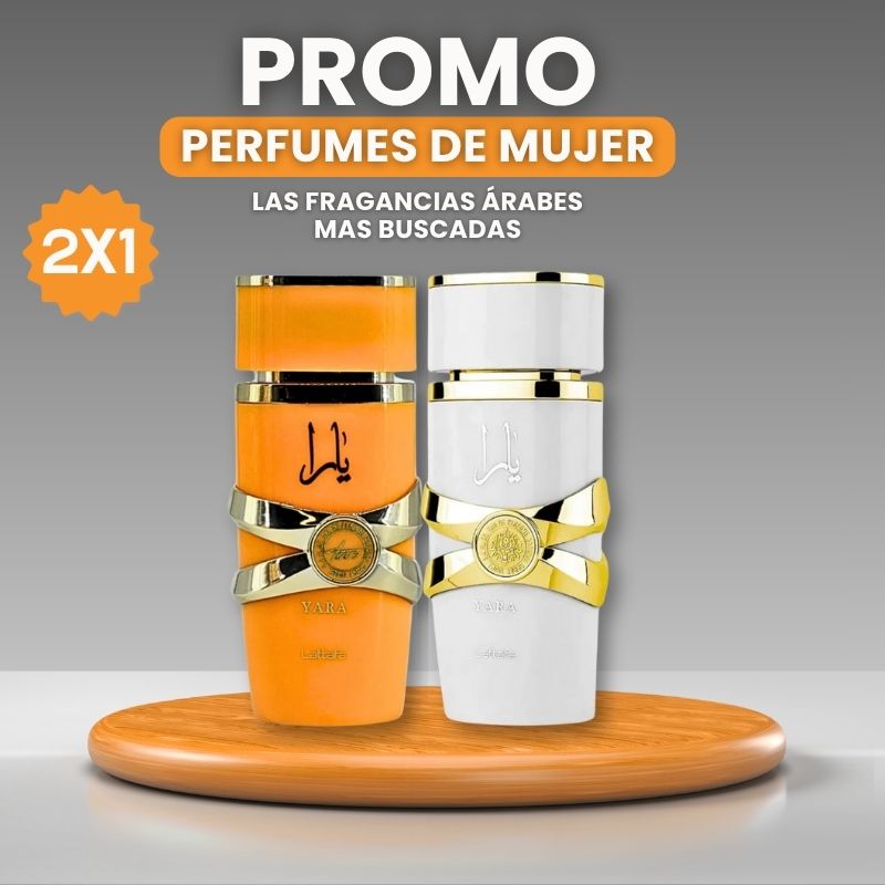 LIQUIDACIÓN 2x1 | PERFUMES ÁRABES ORIGINALES YARA TOUS + YARA MOI