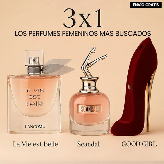 3x1 | La Vie Est Belle + Scandal + Good Girl