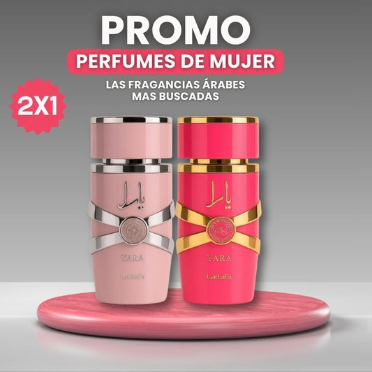 LIQUIDACIÓN 2x1 | PERFUMES ÁRABES ORIGINALES YARA CLASSIC + YARA CANDY