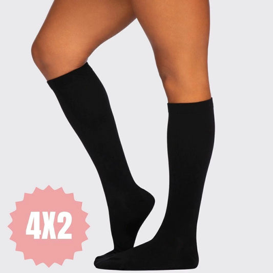 4x2 Pack | Medias de Descanso – Alivio Diario para Varices y Piernas Cansadas