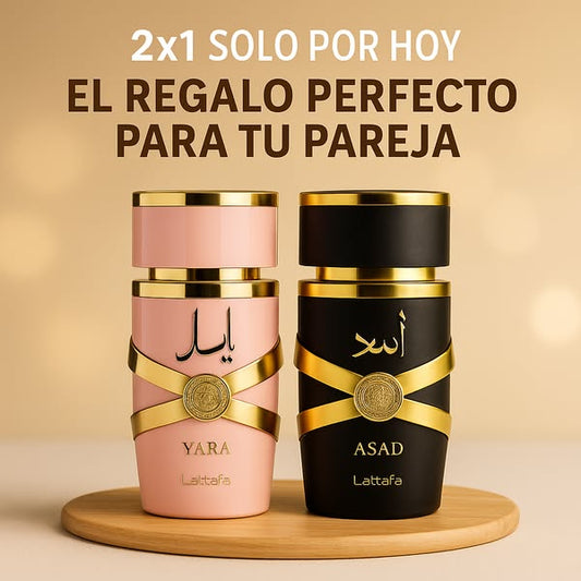 2x1 PROMO PAREJA | PERFUMES ÁRABES ORIGINALES LATTAFA