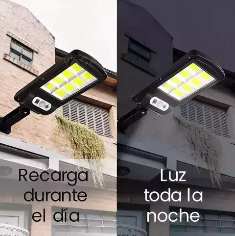 2X1 REFLECTOR SOLAR LED 180W PARA EXTERIORES | SIN CABLES, SIN FACTURAS
