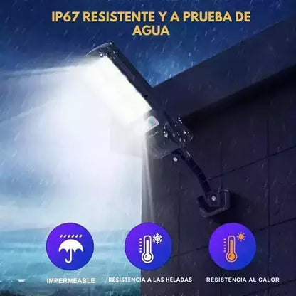 2X1 REFLECTOR SOLAR LED 180W PARA EXTERIORES | SIN CABLES, SIN FACTURAS