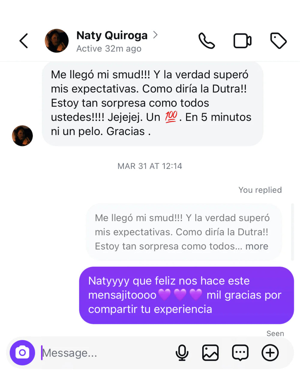 <h3>Opiniones <strong>reales </strong>de nuestras clientas.</h3>